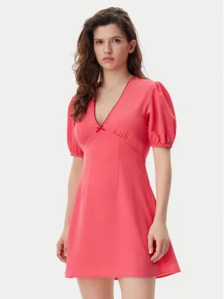 Tommy Jeans Rochie de vară roz