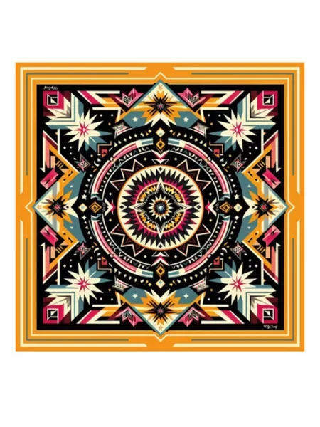 MyScarf Basic Хустка Мультиколор Шовк
