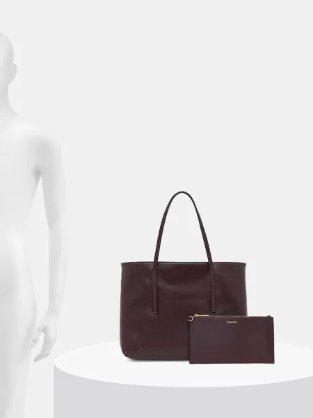 Calvin Klein Shopper táska + tarisznya barna