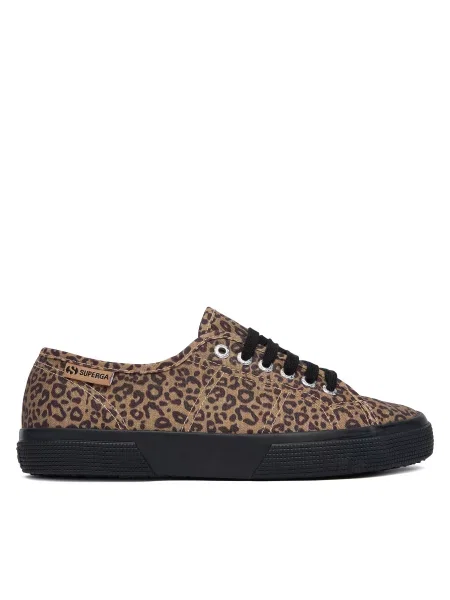 Πάνινα παπούτσια Superga καφέ