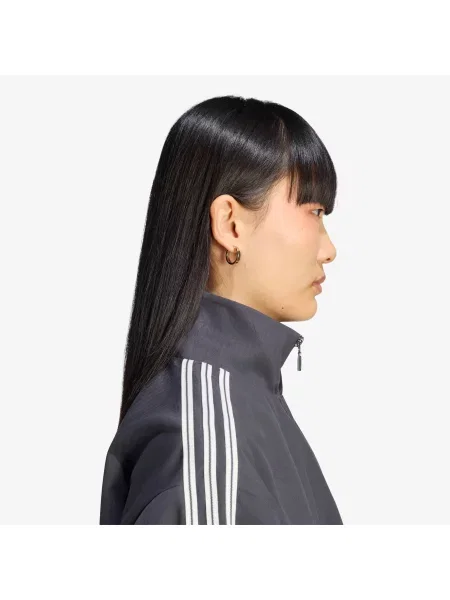 Jachetă adidas Firebird Track Top Utility Black/ Cloud White S gri