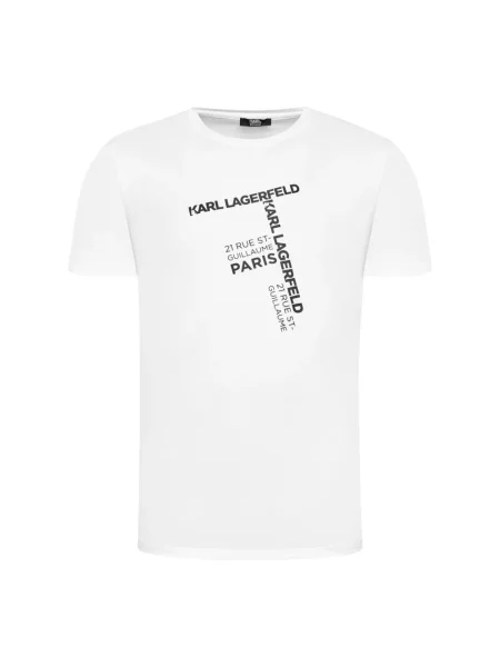 Koszulka Karl Lagerfeld biała