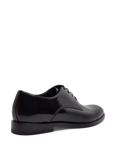 Кожени обувки в стил дерби Barrett с връзки черно