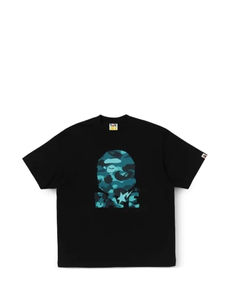 Tricou A Bathing Ape® cu imagine negru