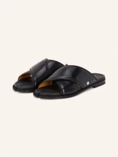 Maison Margiela Klapki Tabi schwarz czarne
