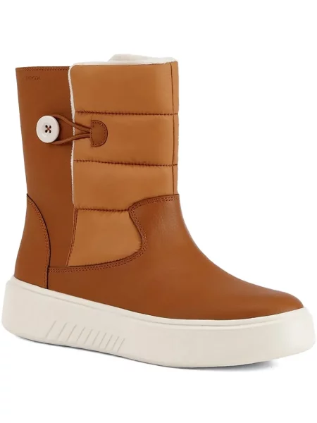 Top Geox din piele maro