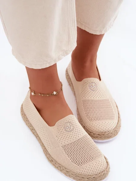 Espadrile Vinceza alb