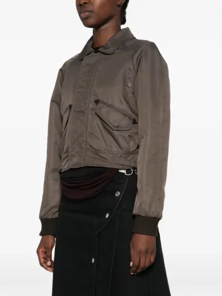 Decupat geacă Mm6 Maison Margiela gri