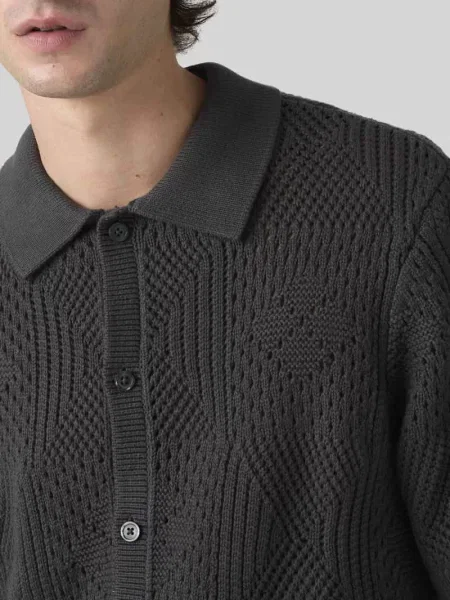 Koszula z krótkim rękawem o kroju regular fit z czystej bawełny Levi's czarna