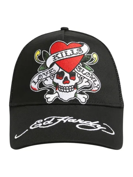 Ed Hardy Kapa LOVE-SLOWLY rumena / rdeča / črna / bela
