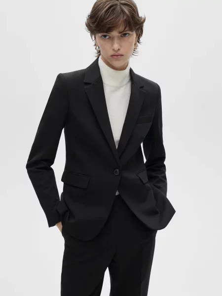 Піджак MANGO чорний