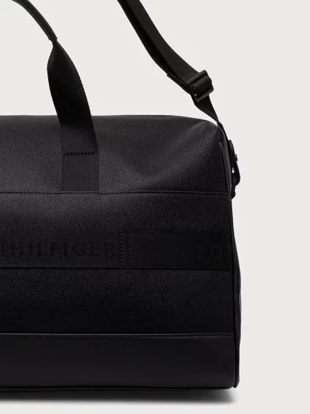 Tommy Hilfiger torba z imitacji skóry czarna