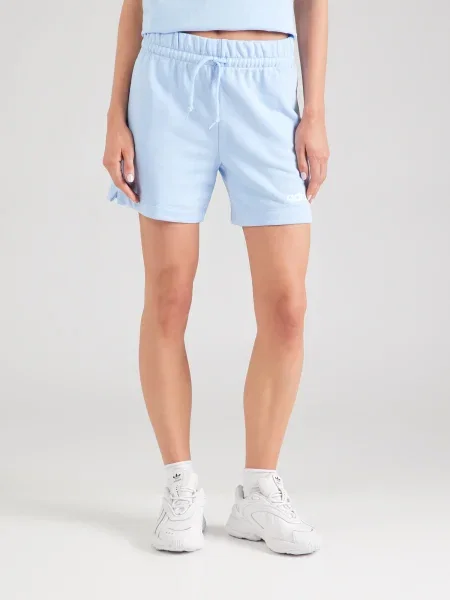 ADIDAS SPORTSWEAR Športne hlače Essentials nebeško modra bela
