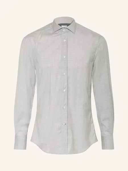 Brunello Cucinelli Košile Slim Fit šedá