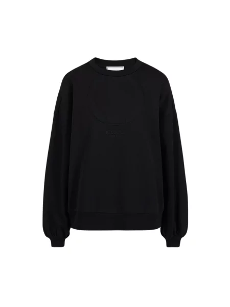 Bluza Iceberg z okrągłym dekoltem czarna