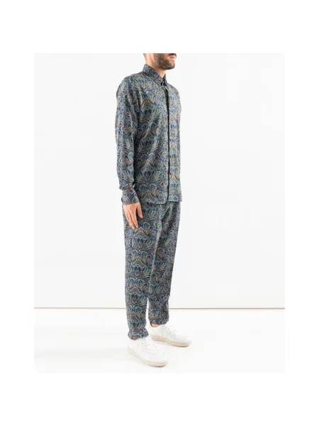 Koszula Corsinelabedoli z wzorem paisley casual