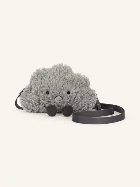 Jellycat Torba Na Ramię Amuseables Cirrus Storm Cloud grau szara