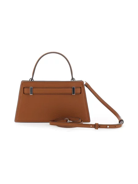 Torebka Tory Burch skórzana brązowa