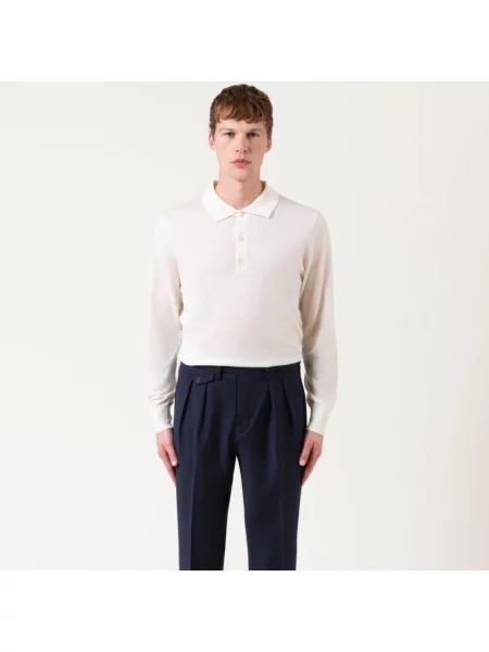 Sweter Autore wełniany beżowy