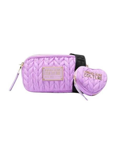 Torebka Versace Jeans Couture fioletowa