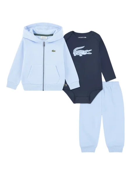 Komplet dresowy dziecięcy Lacoste niebieski