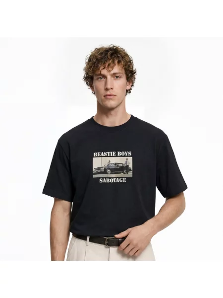 Reserved Tričko Beastie Boys černý
