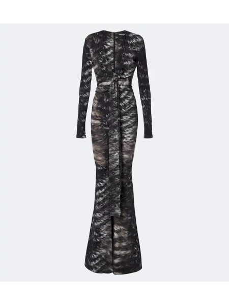 Salopetă Roberto Cavalli cu imagine bej