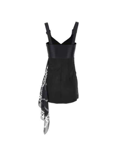 Sukienka jeansowa Versace Jeans Couture czarna