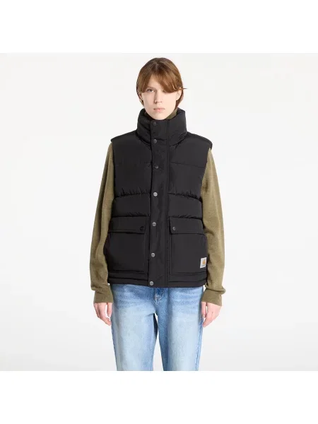 Vesta Carhartt WIP Brent Vest UNISEX Black S černá