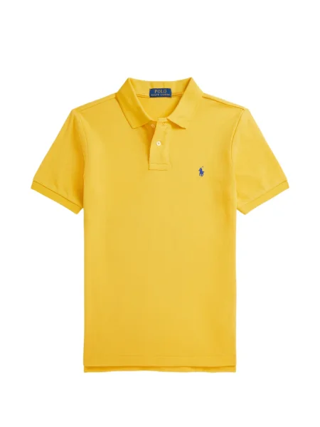 Koszulka polo dziecięca Polo Ralph Lauren żółta