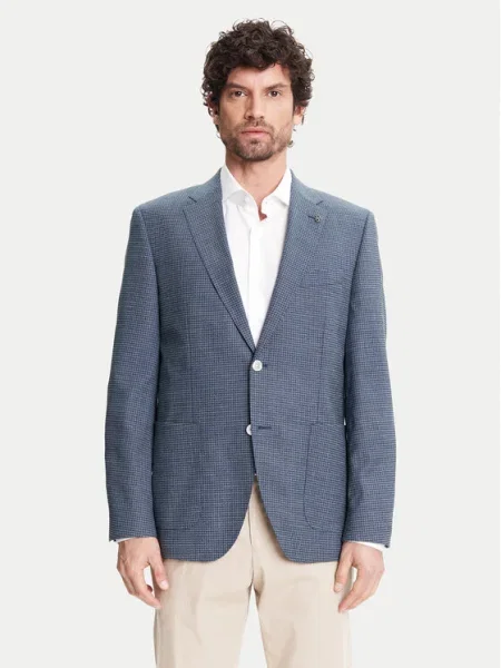 BOSS Сако H-Janson-FL Тъмносин синьо