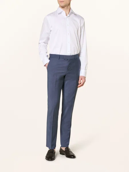 Boss Oblek Huge Slim Fit modrá