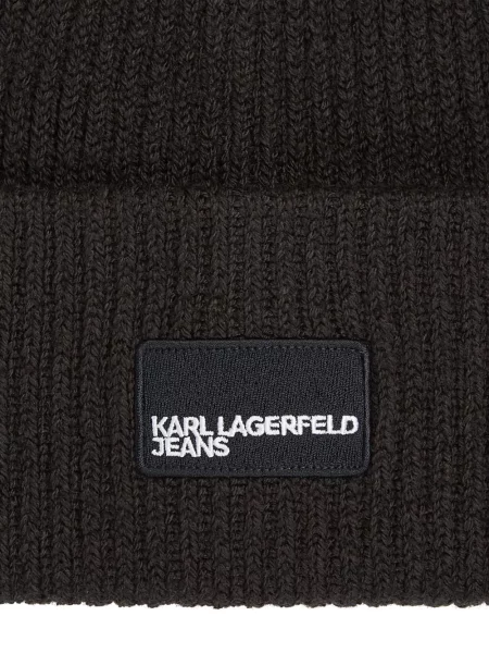 Căciulă Karl Lagerfeld Jeans negru