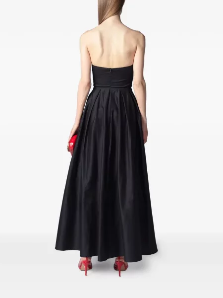 Rochie maxi Twenty Fourhaitch fără bretele negru