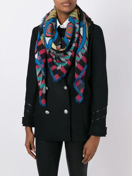 Fular Givenchy cu imagine cu imprimeu abstract