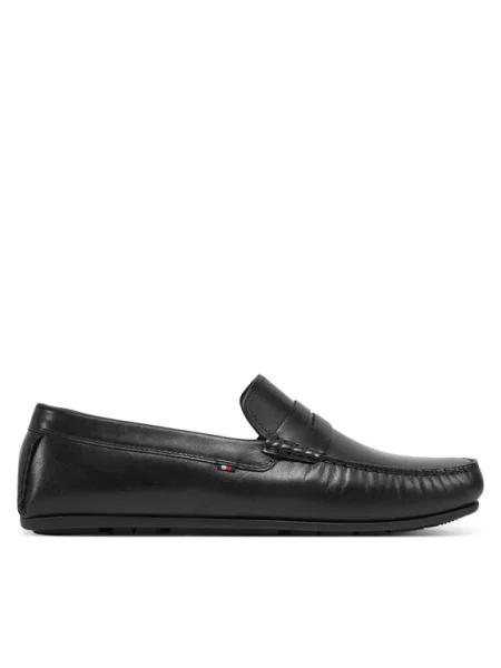 Mokasyny Tommy Hilfiger czarne