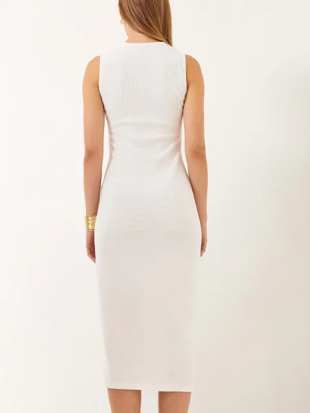 Bianco Lucci Rochie alb