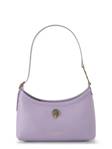 Kurt Geiger London torebka skórzana Kurt sling fioletowa