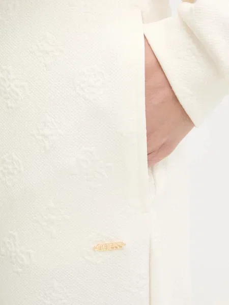 Однотонные спортивные штаны Guess бежевые