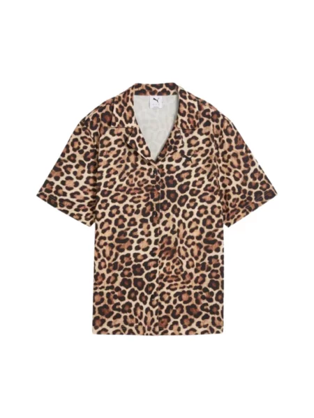 Wielobarwność koszula Puma w panterkę