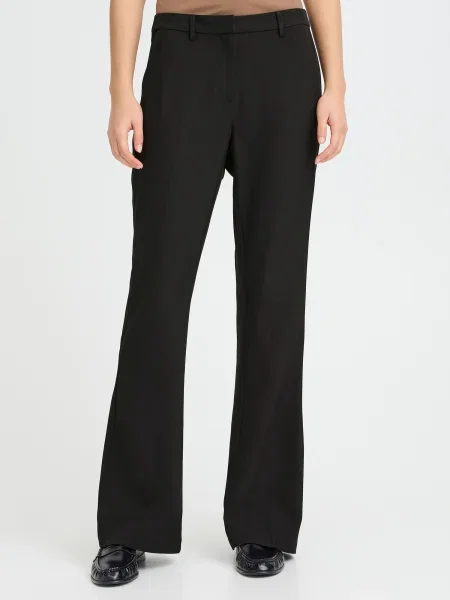 ICHI Pantaloni IHFAVA' negru