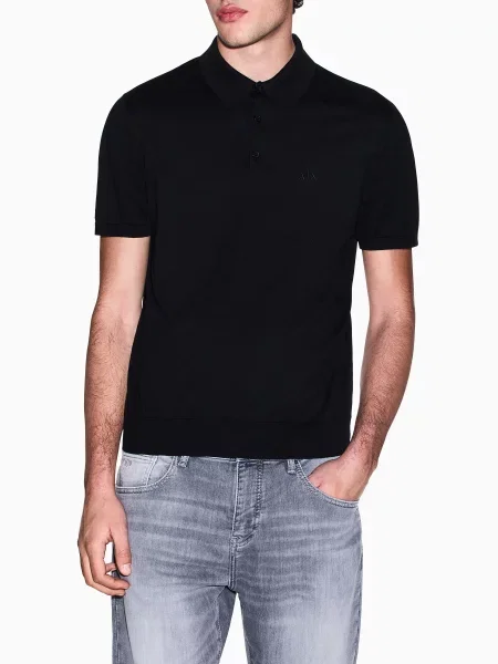 Поло Armani Exchange чорний