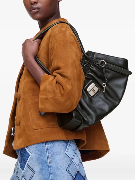 Geantă messenger Marc Jacobs negru