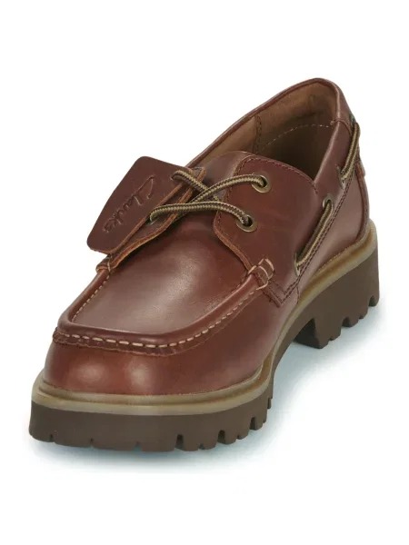 Mokasíny Clarks hnědé
