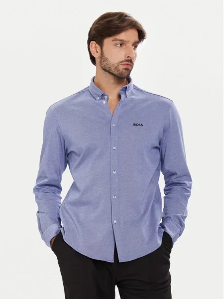 BOSS Cămașă B_Motion albastru