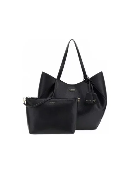 Guess Geantă Amorette negru