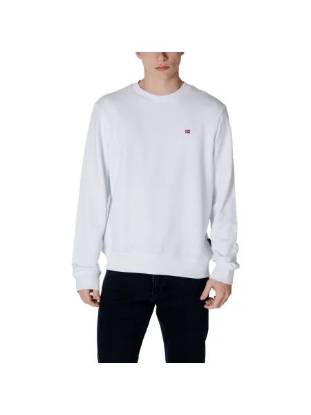 Mikina Napapijri Balis Crew Sum 2 bright white bílá