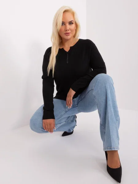 Pulover Fashionhunters negru