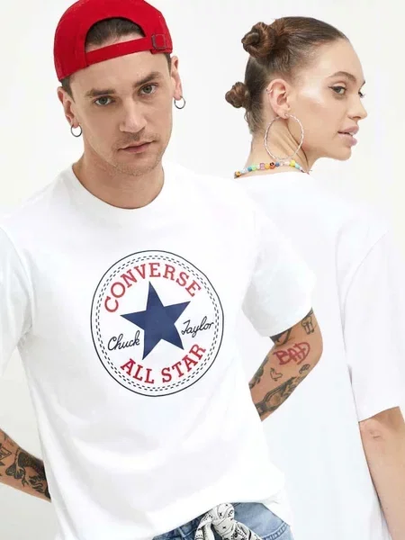Kratka majica Converse bela