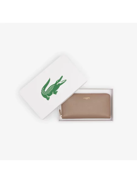 Кошелек Lacoste бежевый